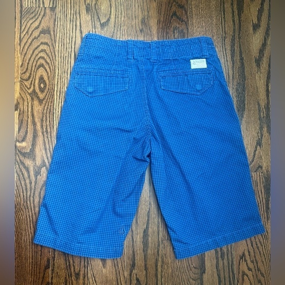 Volcom boys chino shorts Sz. 12 blue - Picture 4 of 5